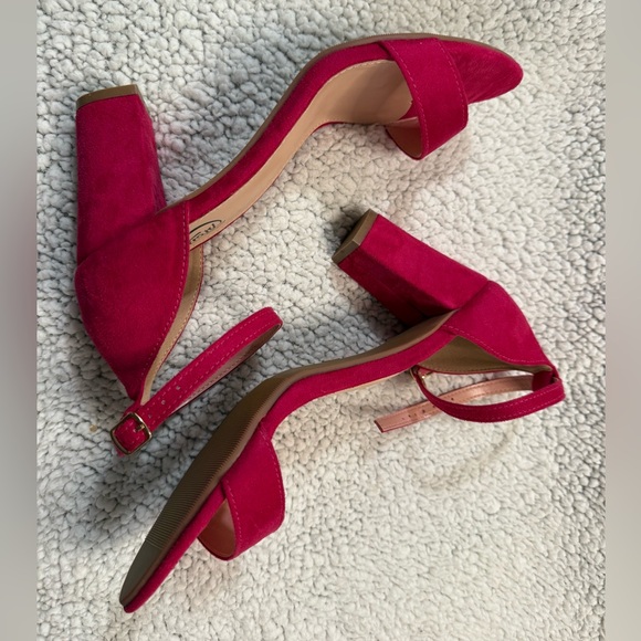 Trary 3" Block Heel Sandals in Rose Pink - Picture 3 of 10